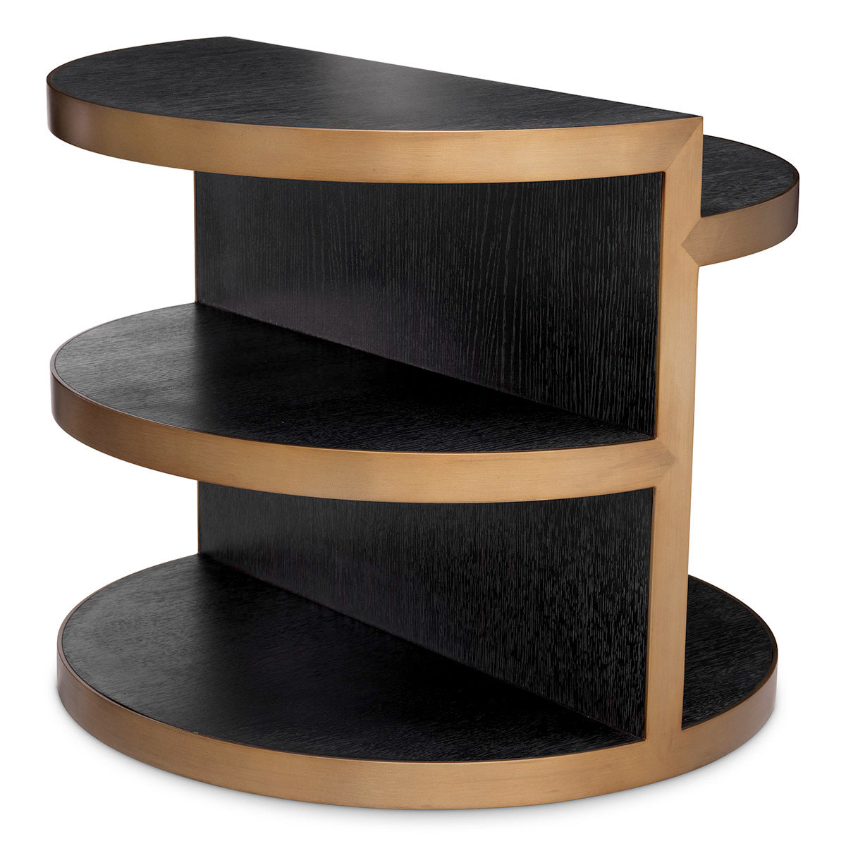 Black Oak Side Table Nilo | Eichholtz Miami