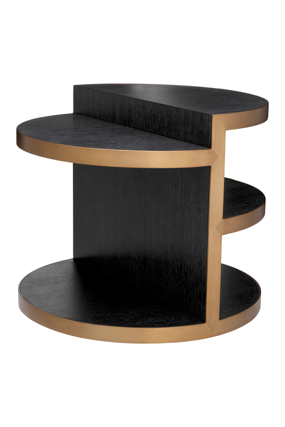 Black Oak Side Table Nilo | Eichholtz Miami