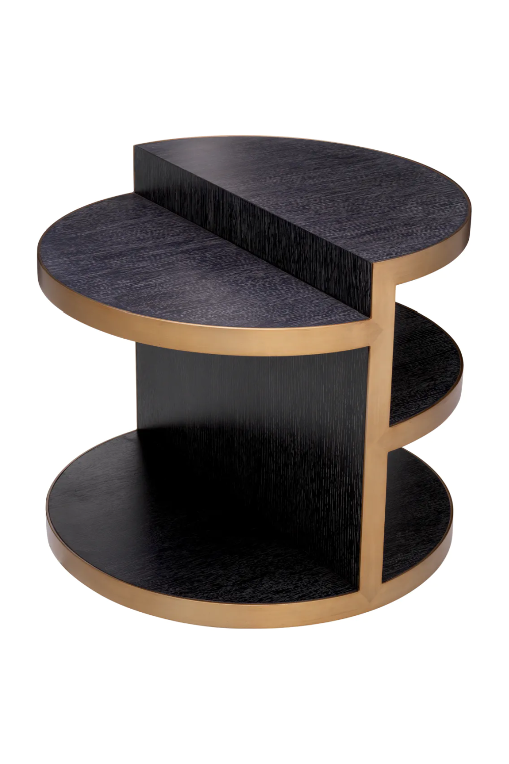 Black Oak Side Table Nilo | Eichholtz Miami