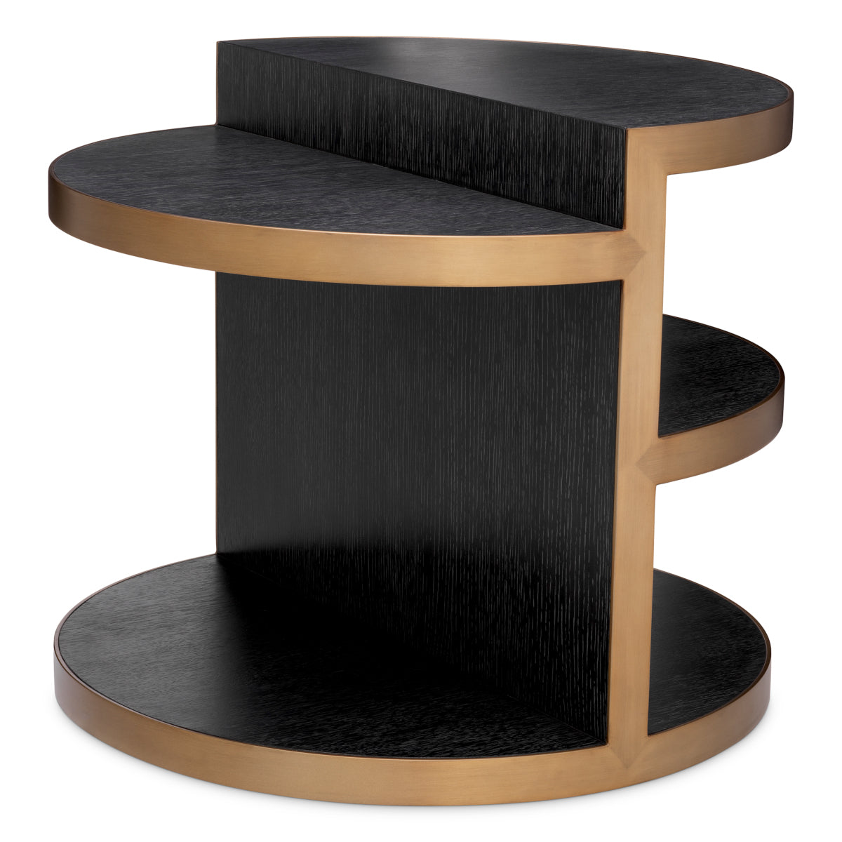 Black Oak Side Table Nilo | Eichholtz Miami