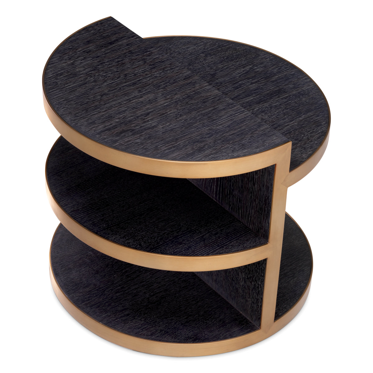Black Oak Side Table Nilo | Eichholtz Miami