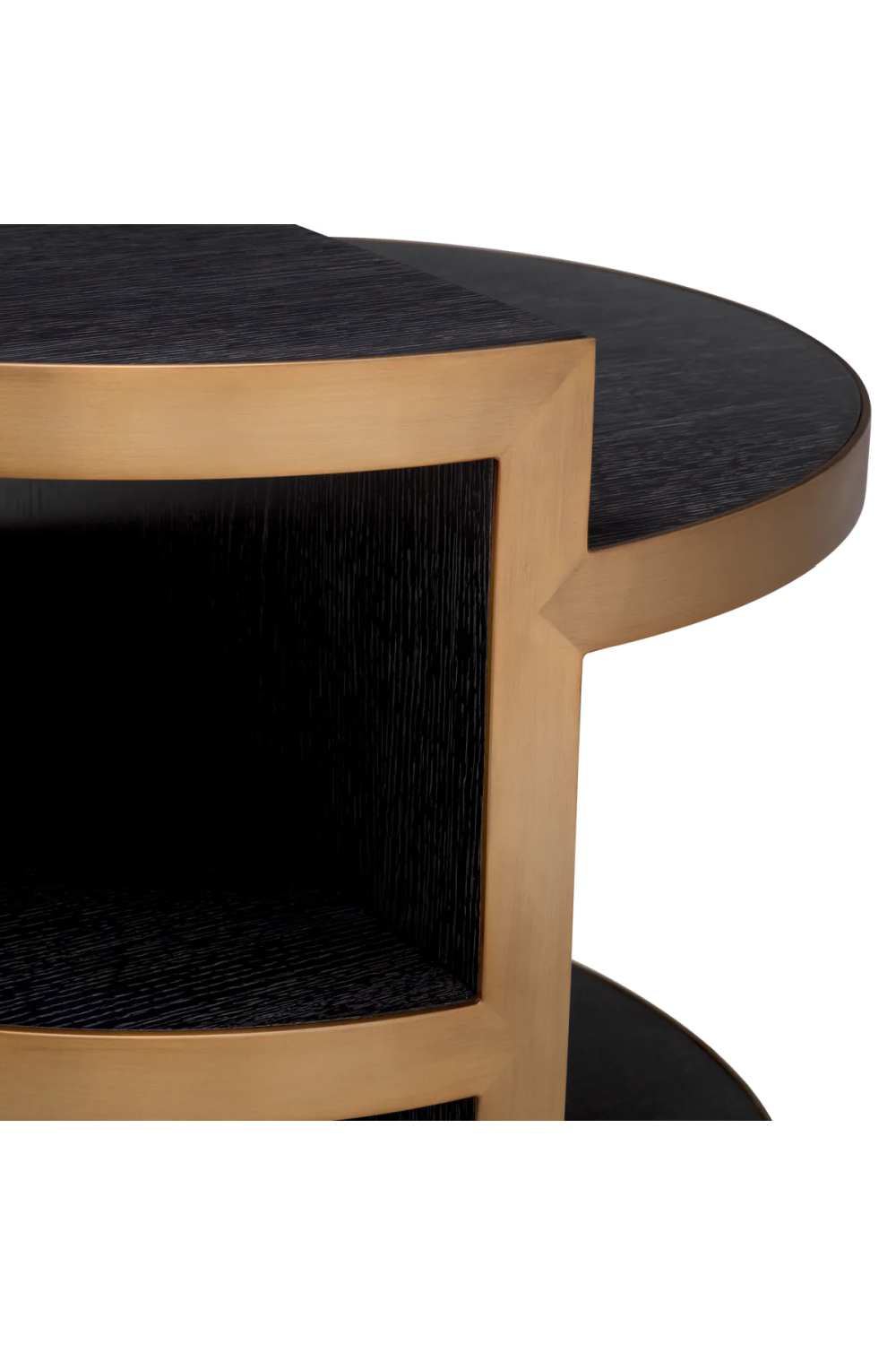 Black Oak Side Table Nilo | Eichholtz Miami