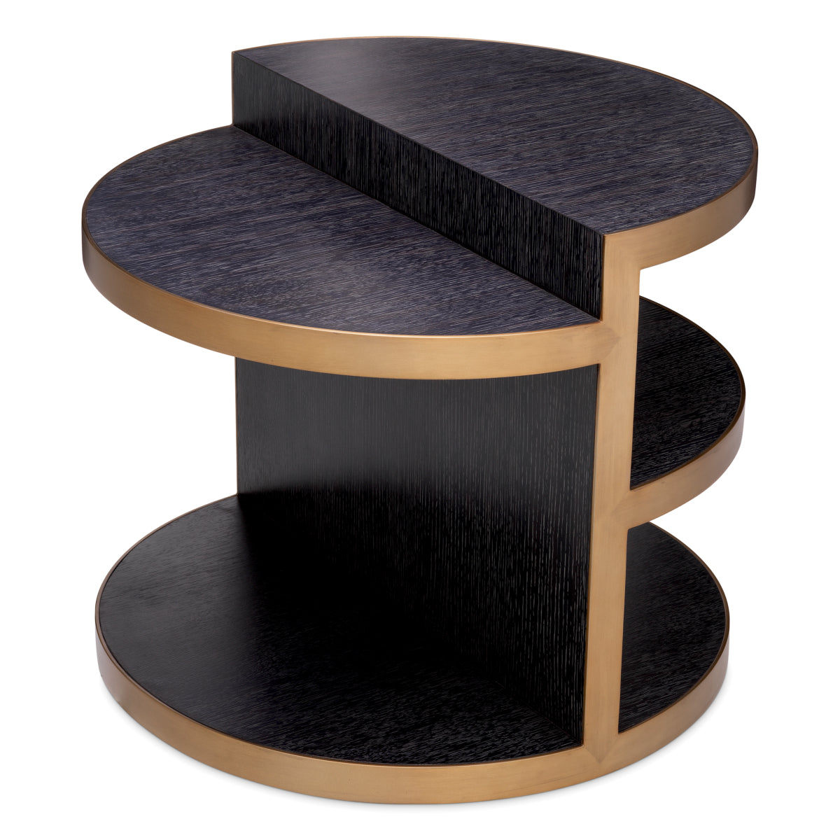Black Oak Side Table Nilo | Eichholtz Miami