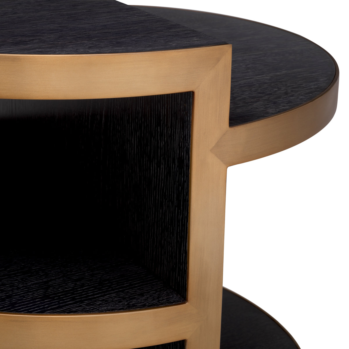 Black Oak Side Table Nilo | Eichholtz Miami