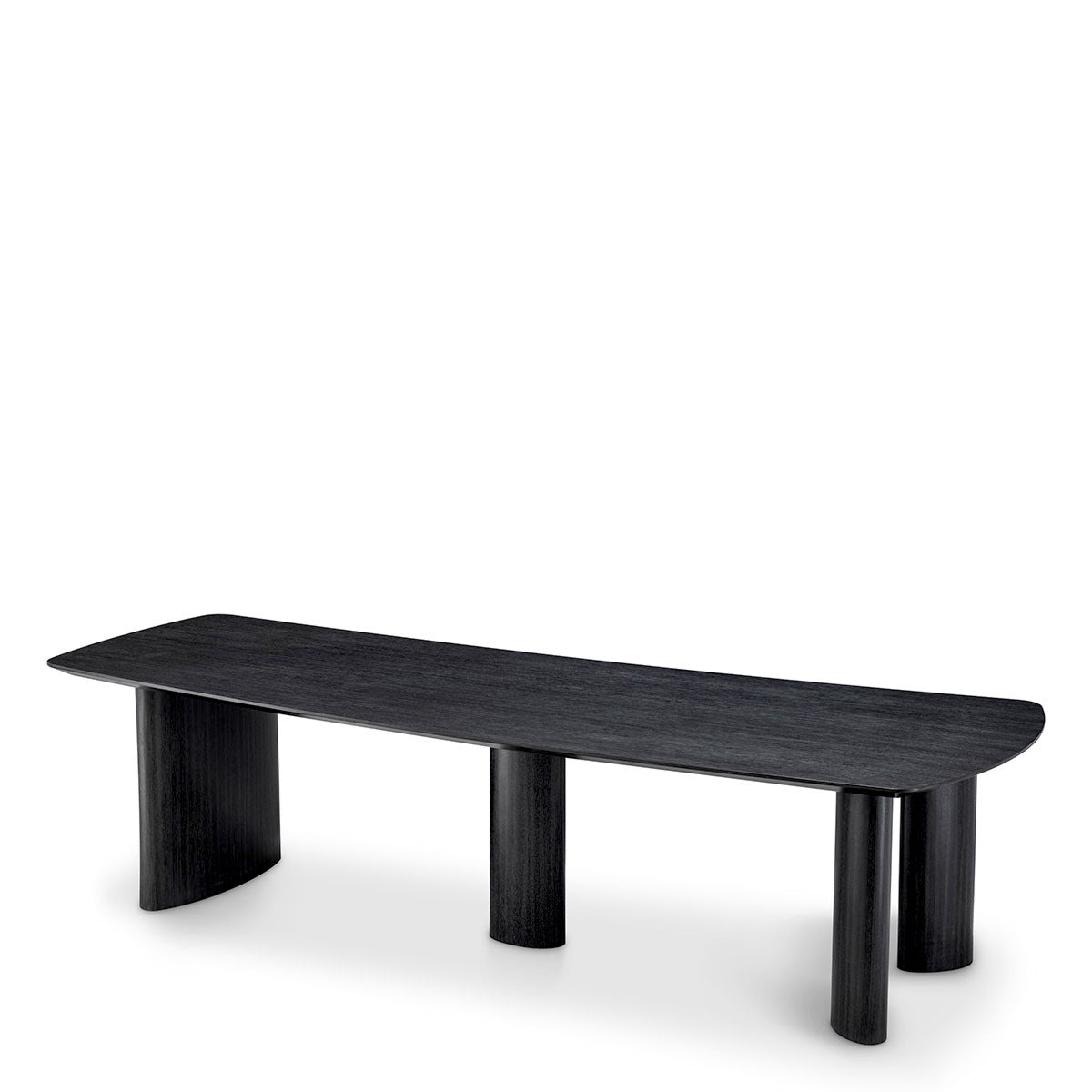 Wooden Minimalist Dining Table L Bergman | Eichholtz Miami