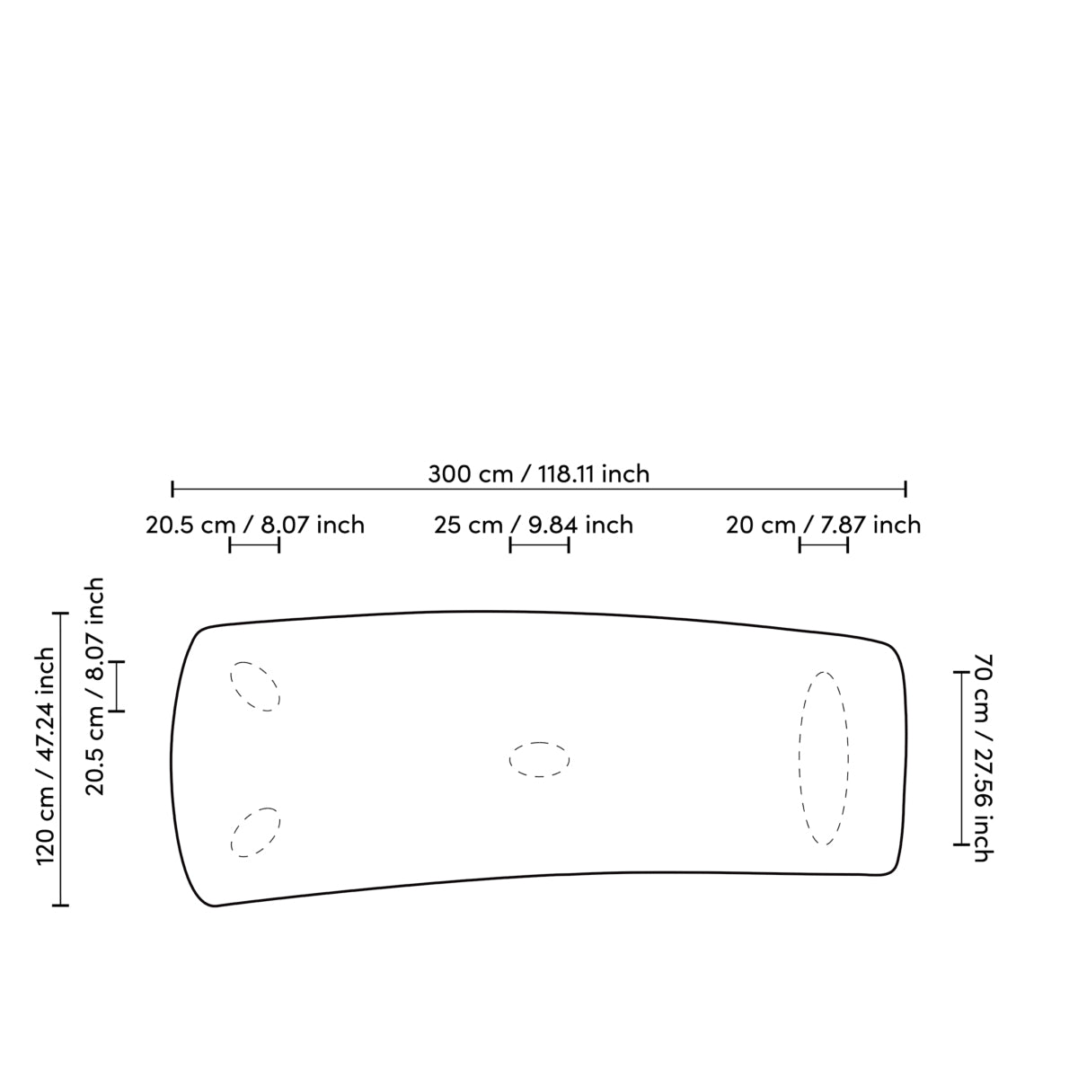 Wooden Minimalist Dining Table L Bergman | Eichholtz Miami