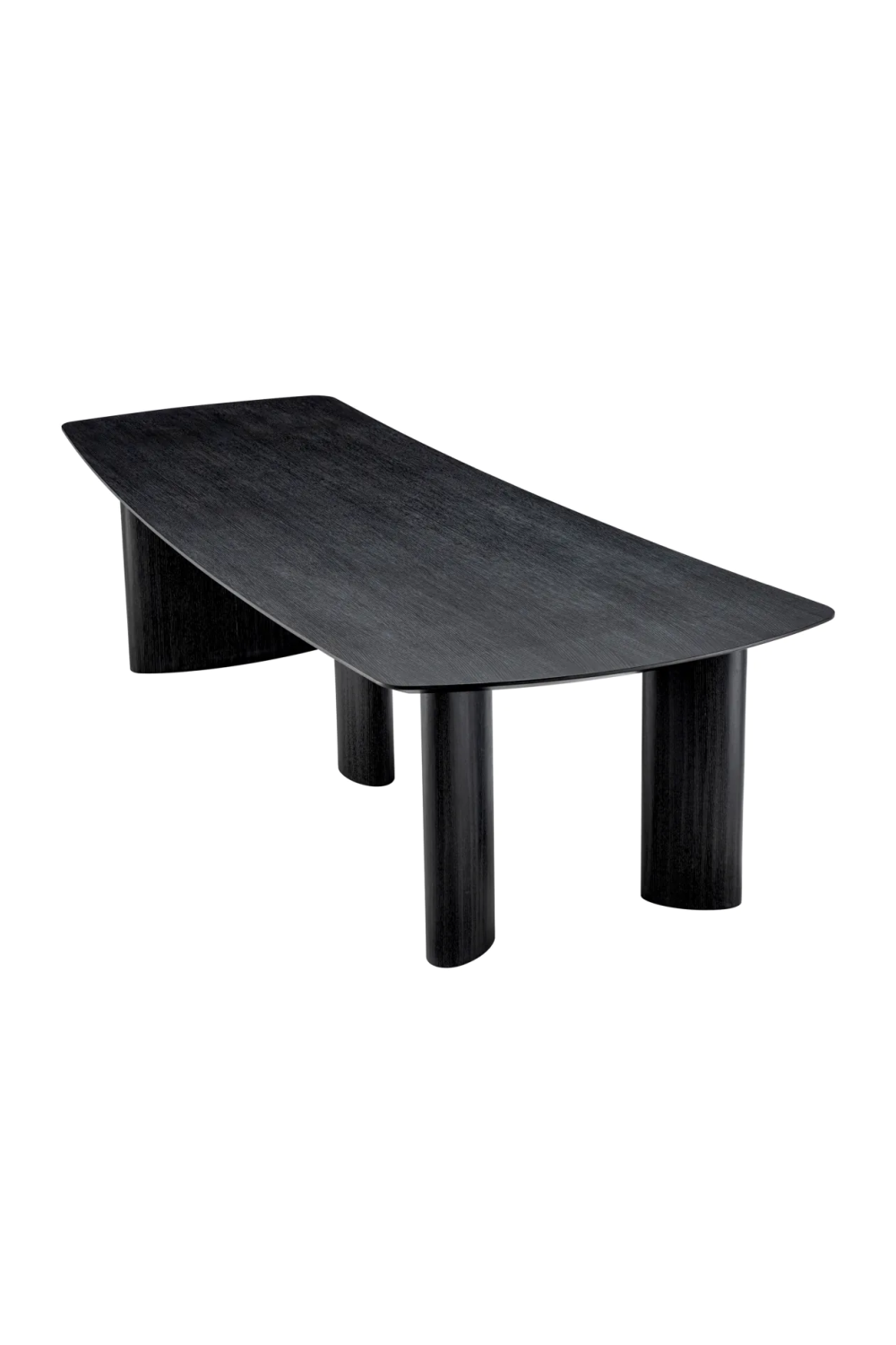 Wooden Minimalist Dining Table L Bergman | Eichholtz Miami