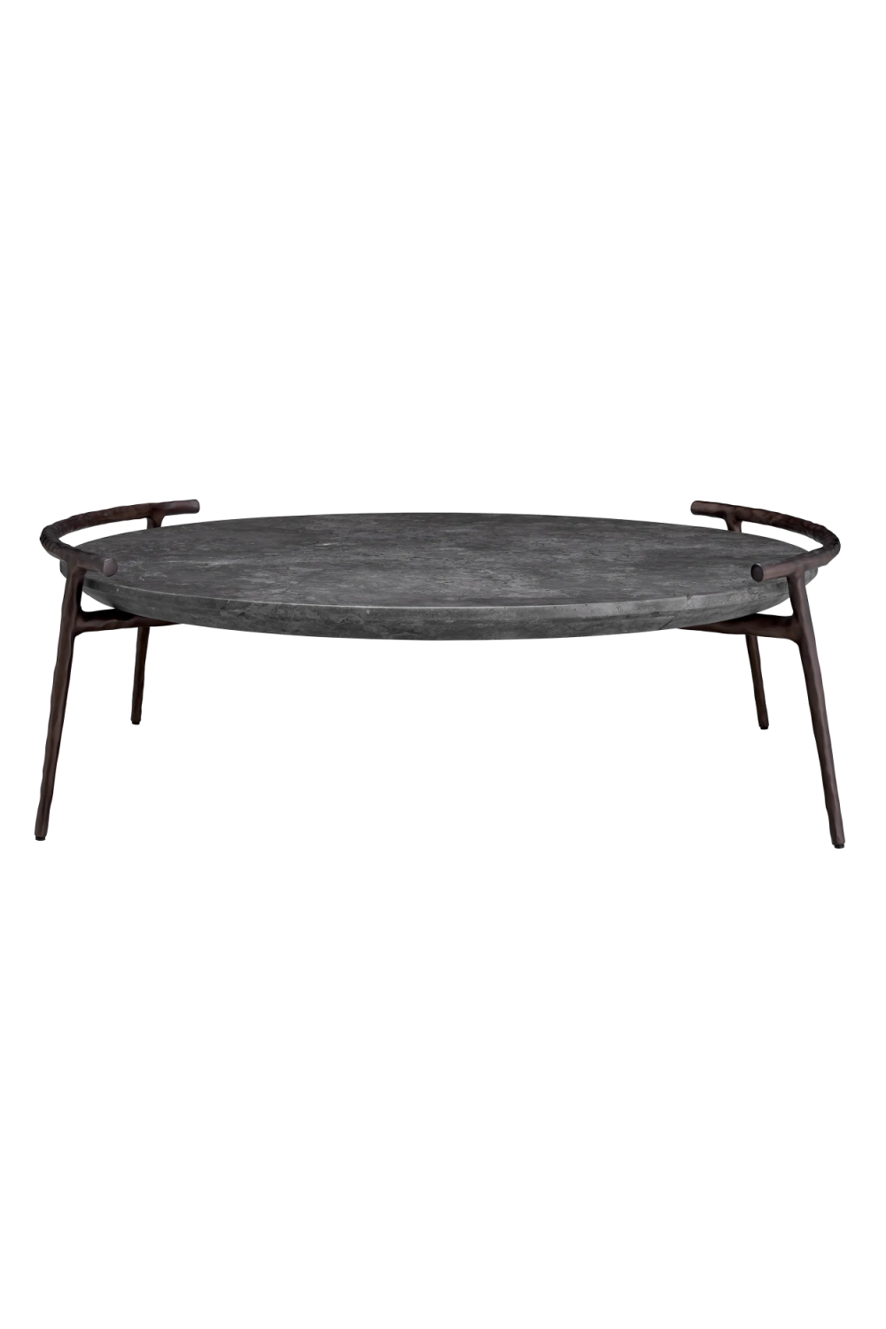 Gray Marble Coffee Table Arca | Eichholtz Miami