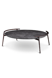 Gray Marble Coffee Table Arca | Eichholtz Miami