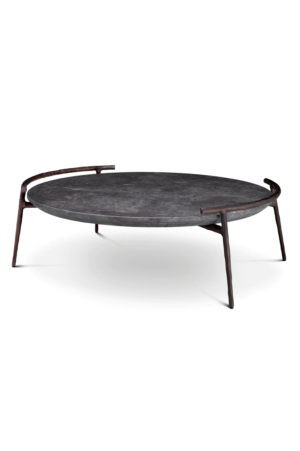 Gray Marble Coffee Table Arca | Eichholtz Miami