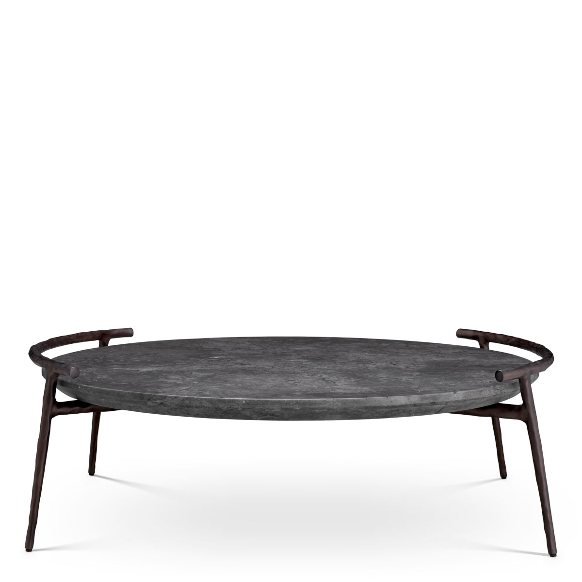 Gray Marble Coffee Table Arca | Eichholtz Miami
