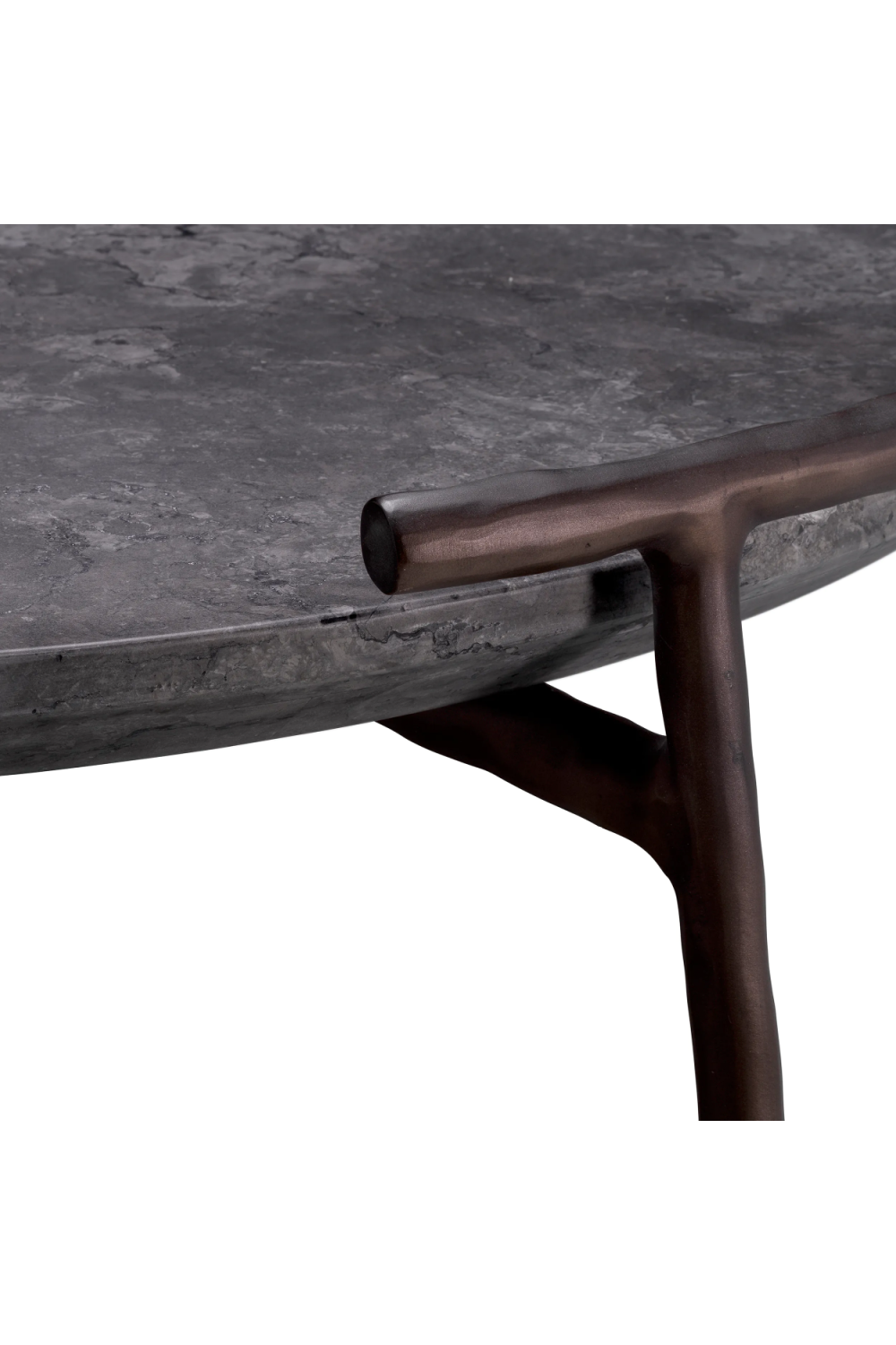Gray Marble Coffee Table Arca | Eichholtz Miami