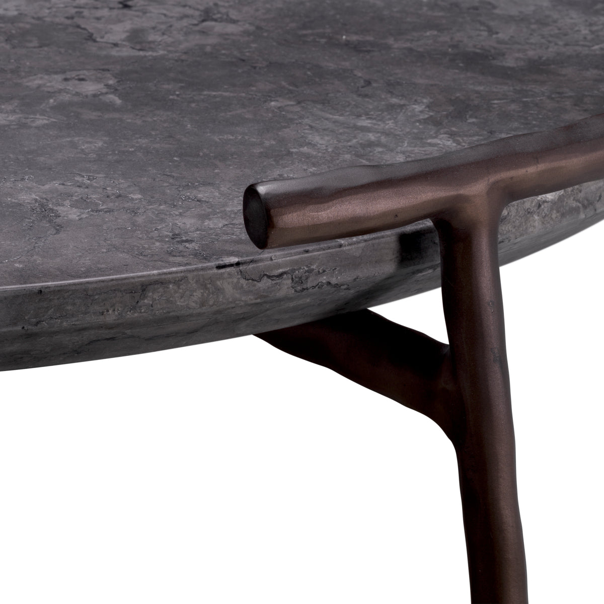 Gray Marble Coffee Table Arca | Eichholtz Miami