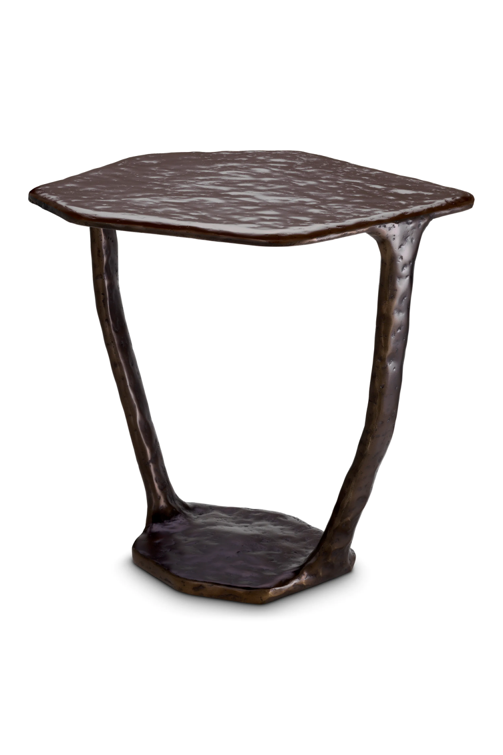 Bronze Side Table Tigra | Eichholtz Miami
