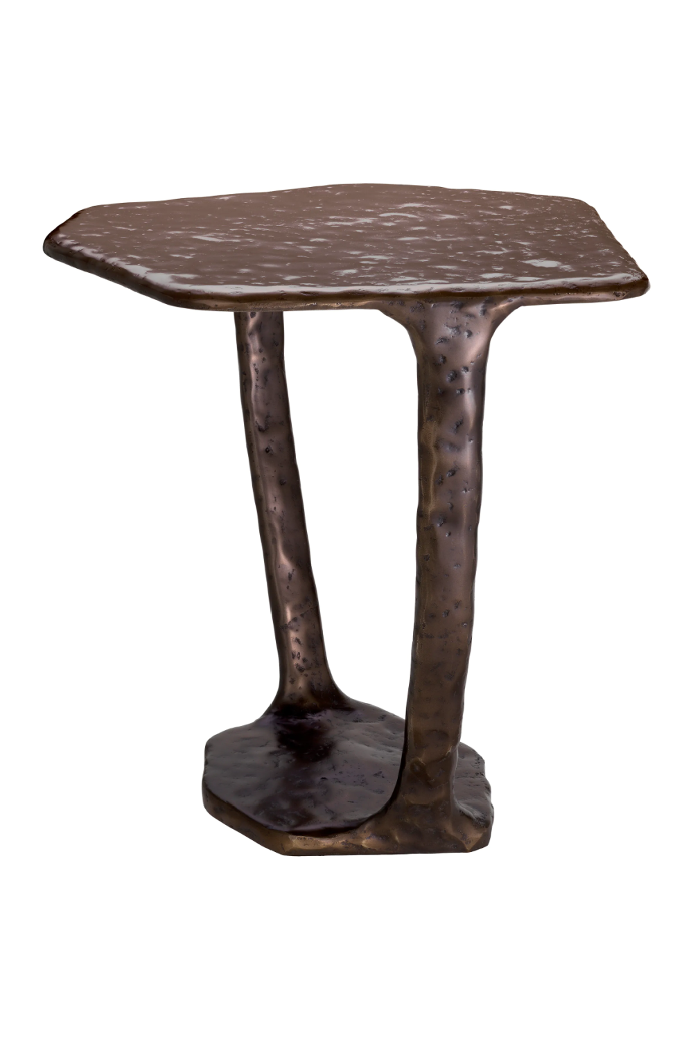 Bronze Side Table Tigra | Eichholtz Miami