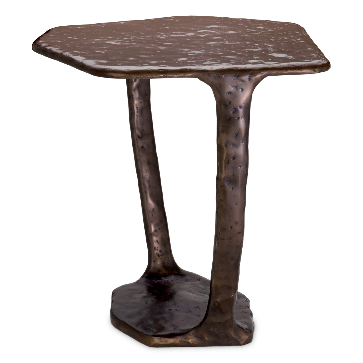 Bronze Side Table Tigra | Eichholtz Miami