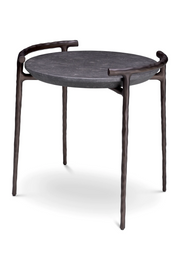 Gray Marble Side Table Arca | Eichholtz Miami