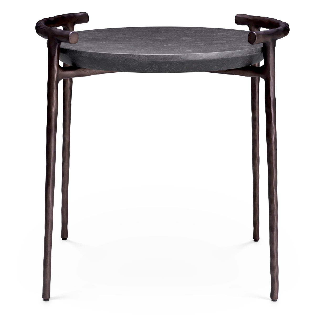 Gray Marble Side Table Arca | Eichholtz Miami
