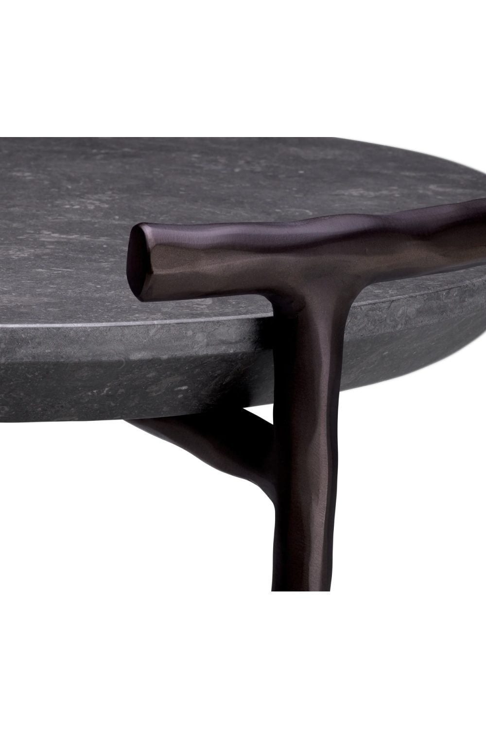 Gray Marble Side Table Arca | Eichholtz Miami