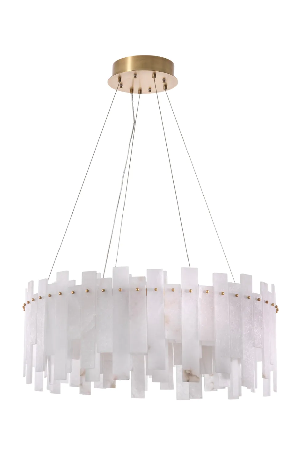 Alabaster Modern Chandelier Pizzorni | Eichholtz Miami