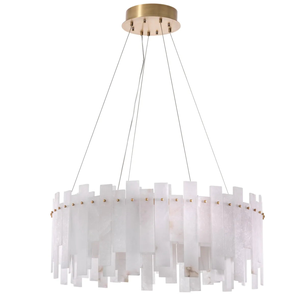 Alabaster Modern Chandelier Pizzorni | Eichholtz Miami