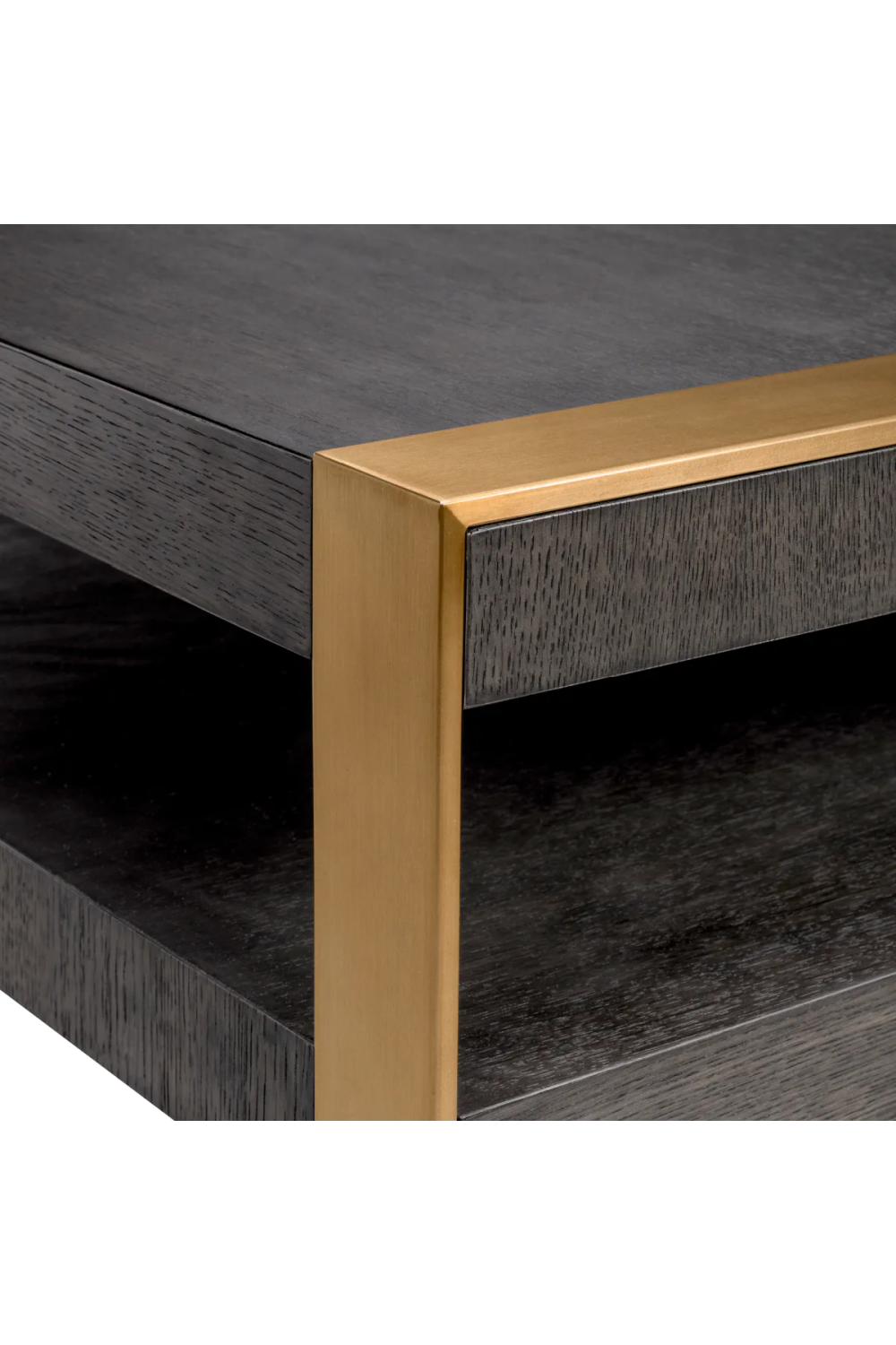 Square Oak Coffee Table Guinness | Eichholtz Miami