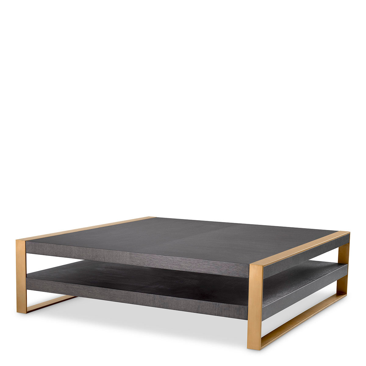 Square Oak Coffee Table Guinness | Eichholtz Miami
