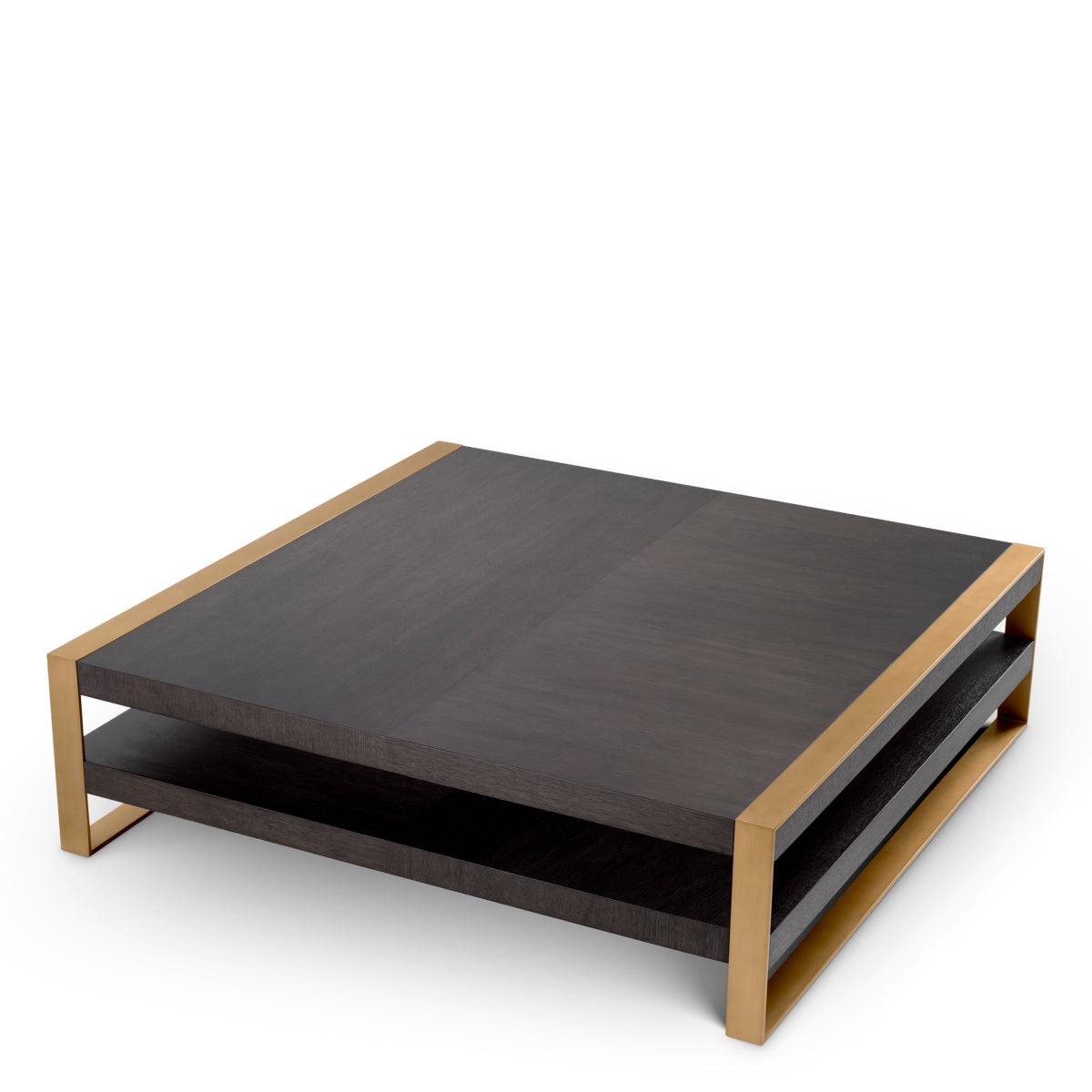 Square Oak Coffee Table Guinness | Eichholtz Miami