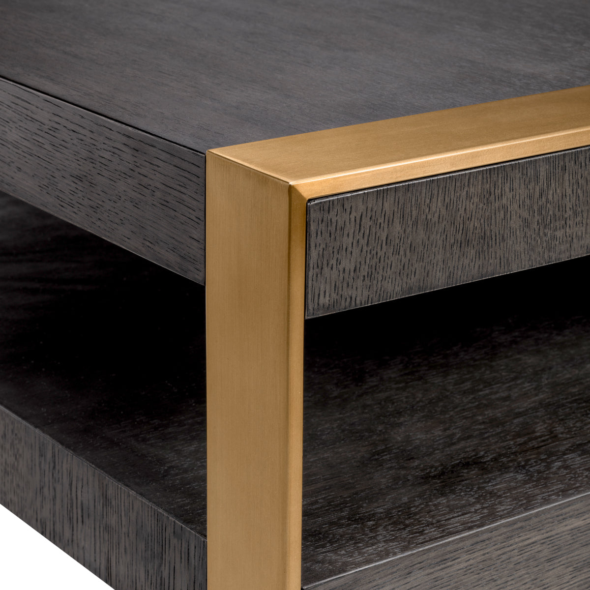 Square Oak Coffee Table Guinness | Eichholtz Miami