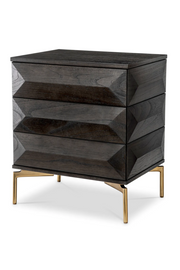 Oak Veneer Nightstand Denver | Eichholtz Miami