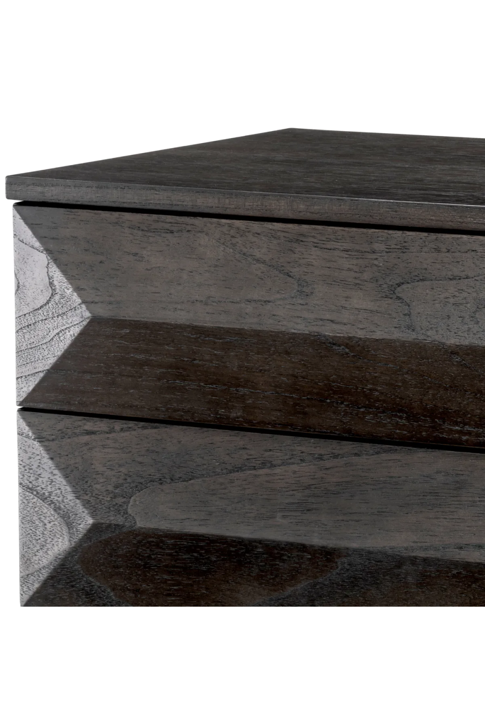 Oak Veneer Nightstand Denver | Eichholtz Miami