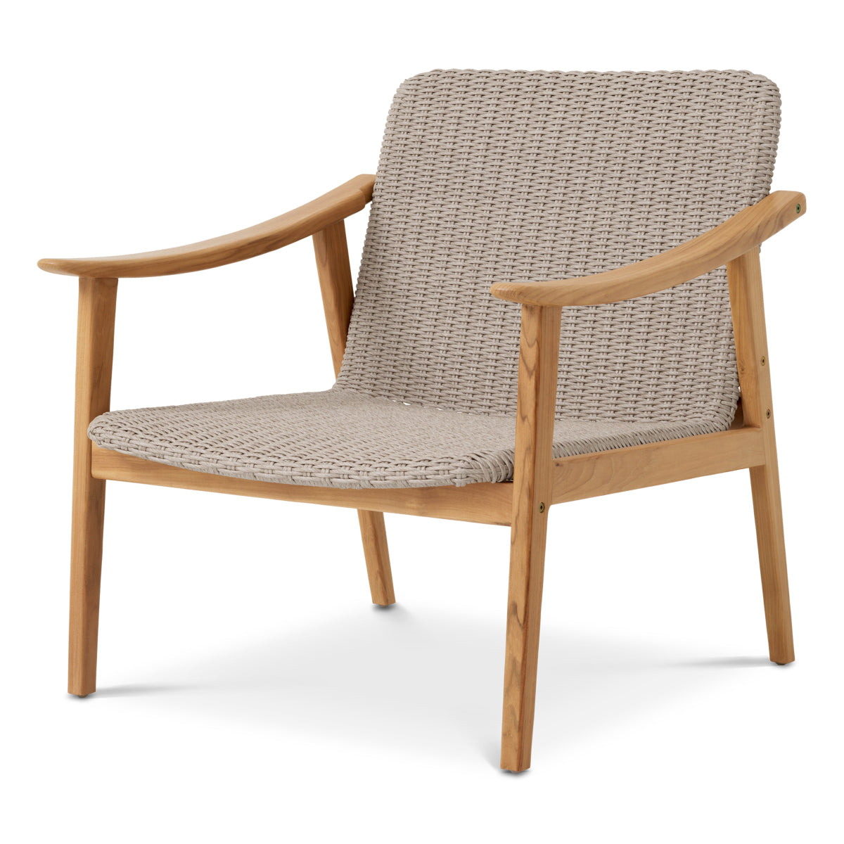 Wood Outdoor Lounge Chair Honolulu | Eichholtz Miami