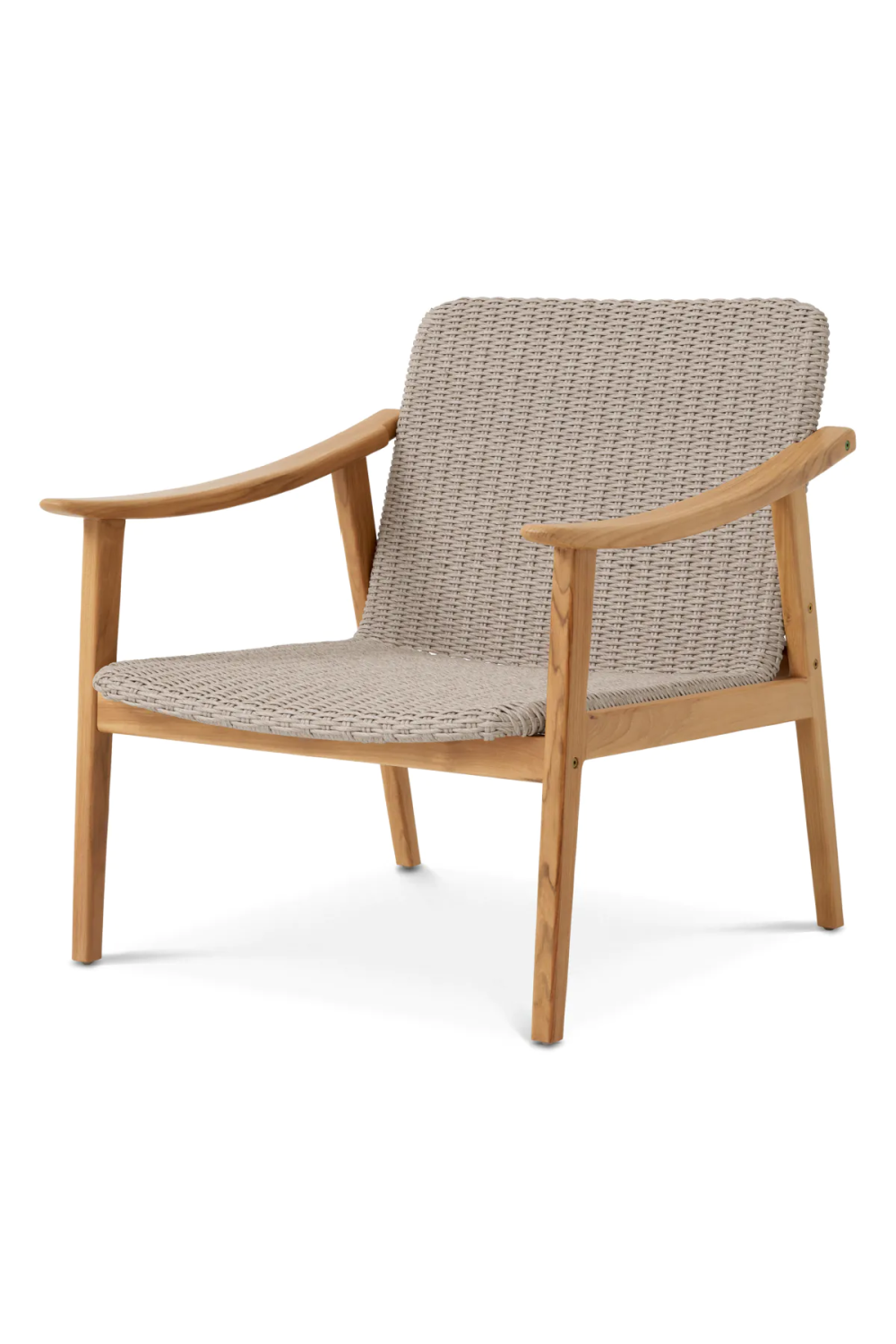 Wood Outdoor Lounge Chair Honolulu | Eichholtz Miami