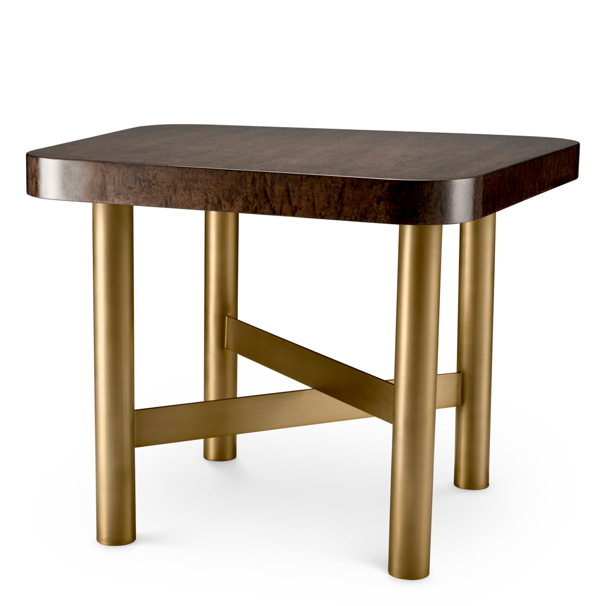 Glossed Maple Side Table Oracle | Eichholtz Miami