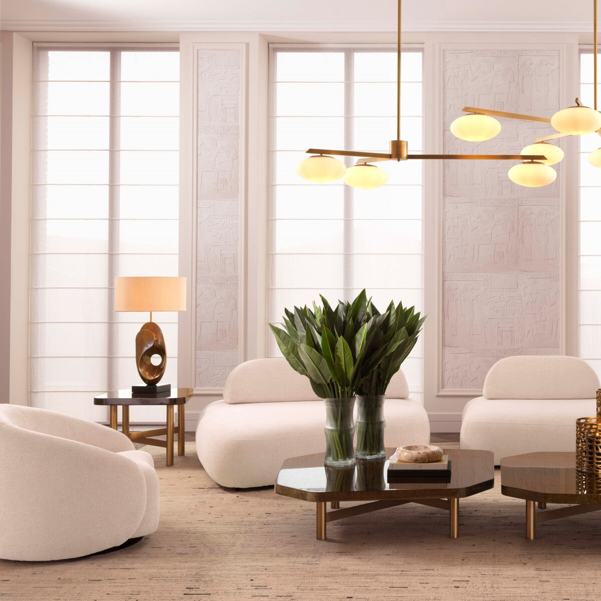 Glossed Maple Side Table Oracle | Eichholtz Miami