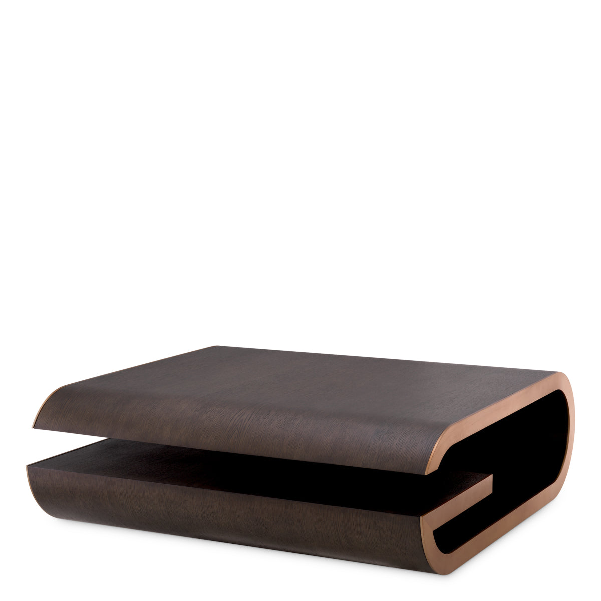 Brown Oak Coffee Table Galan | Eichholtz Miami