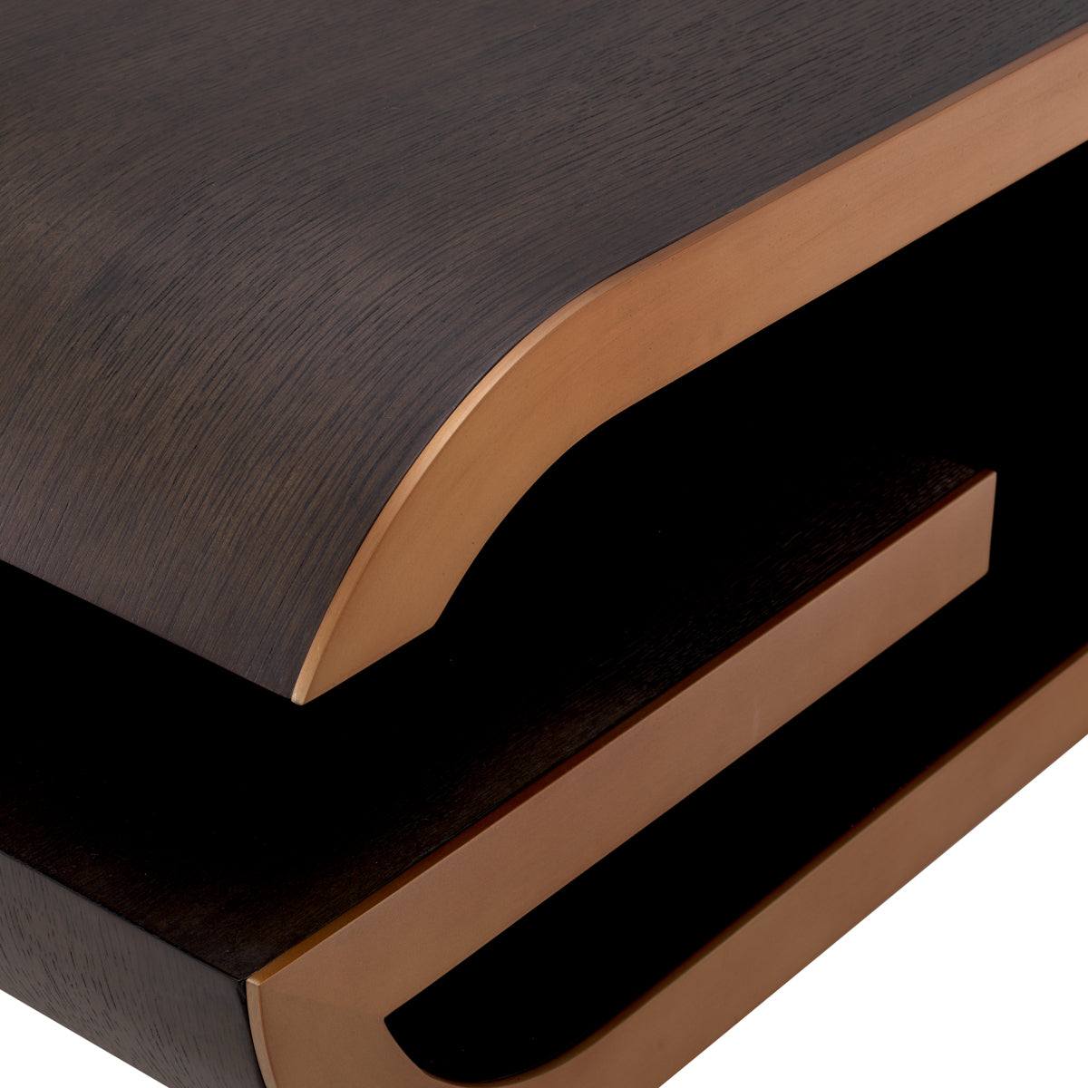 Brown Oak Coffee Table Galan | Eichholtz Miami