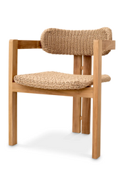 Wooden Outdoor Dining Chair Donato | Eichholtz Miami