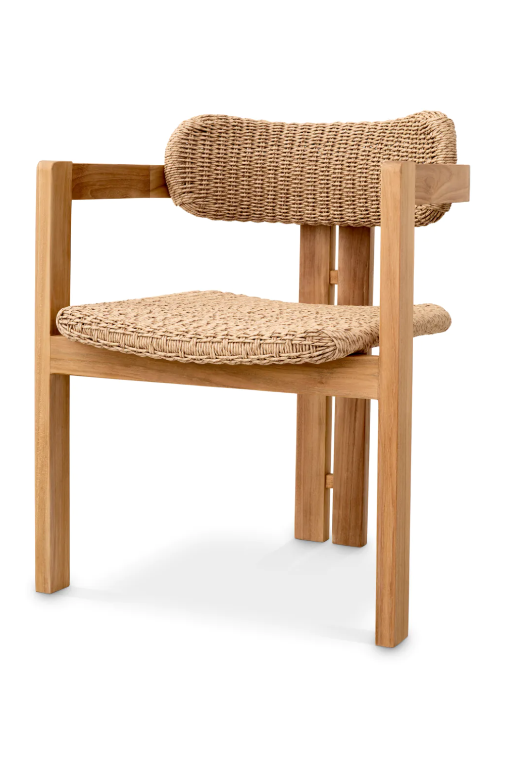 Wooden Outdoor Dining Chair Donato | Eichholtz Miami