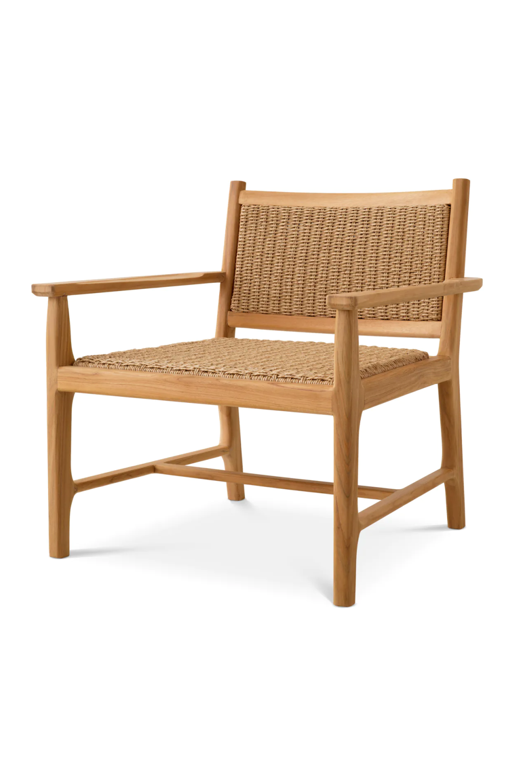 Teak Outdoor Lounge Chair Pivetti | Eichholtz Miami