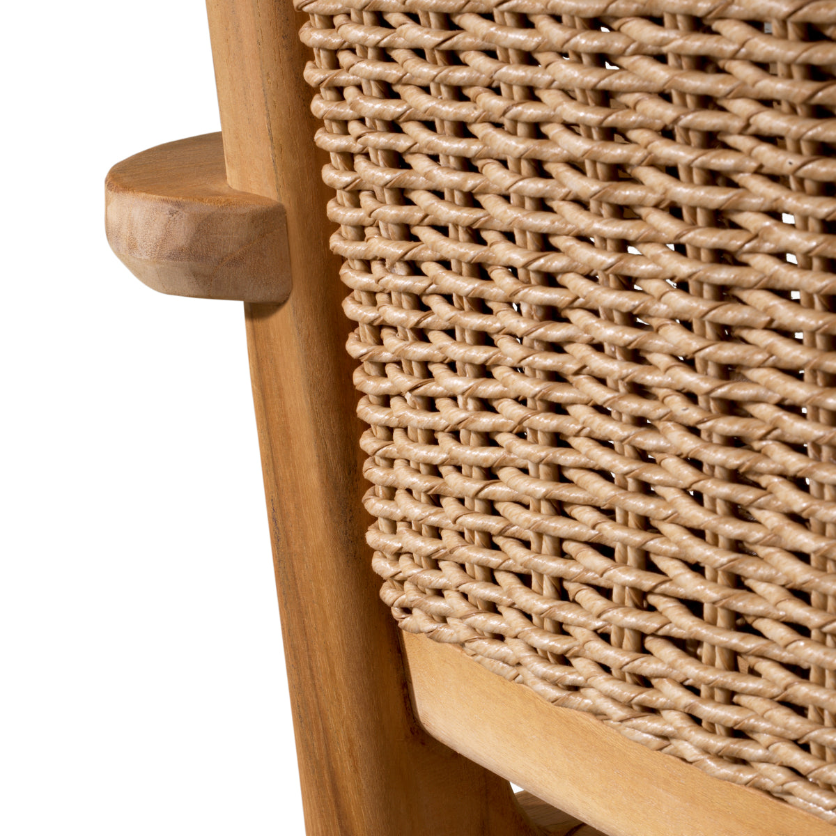 Teak Outdoor Lounge Chair Pivetti | Eichholtz Miami