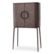 Woven Oak Wine Cabinet Nilsson | Eichholtz Miami
