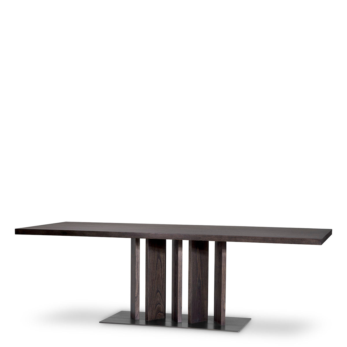 Brown Oak Dining Table Julius | Eichholtz Miami