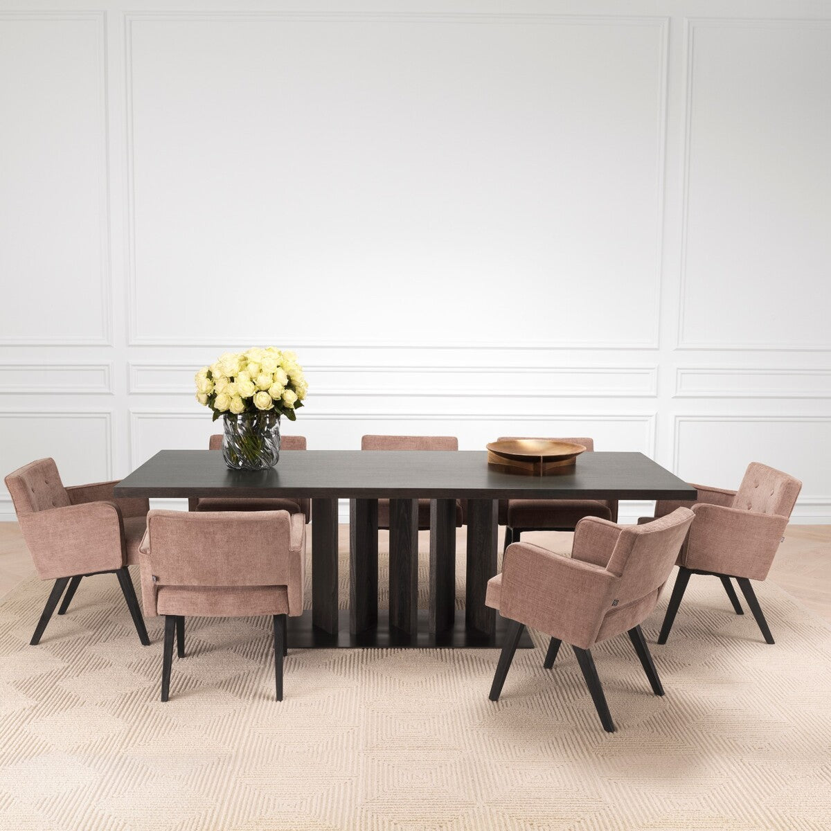 Brown Oak Dining Table Julius | Eichholtz Miami