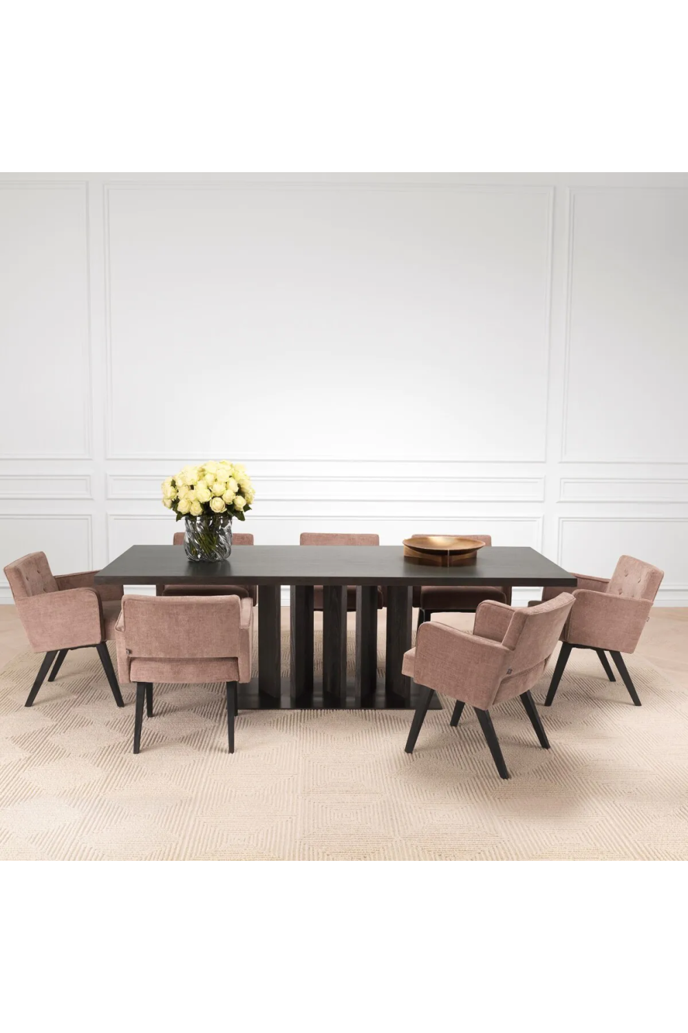 Brown Oak Dining Table Julius | Eichholtz Miami
