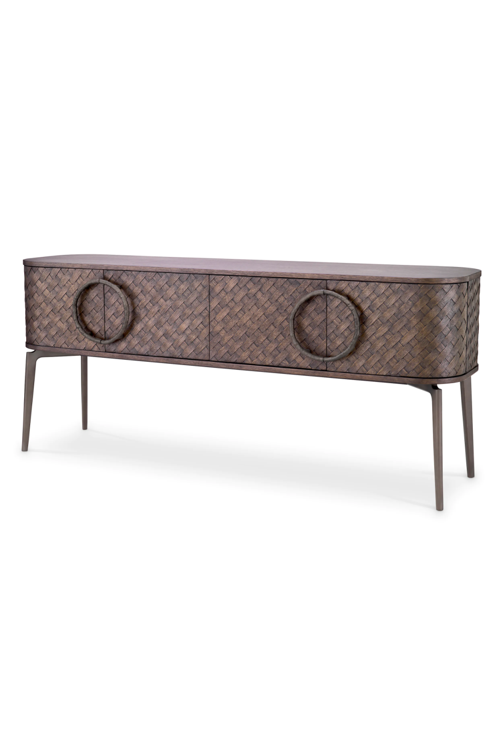 Woven Oak Dresser Nilsson | Eichholtz Miami