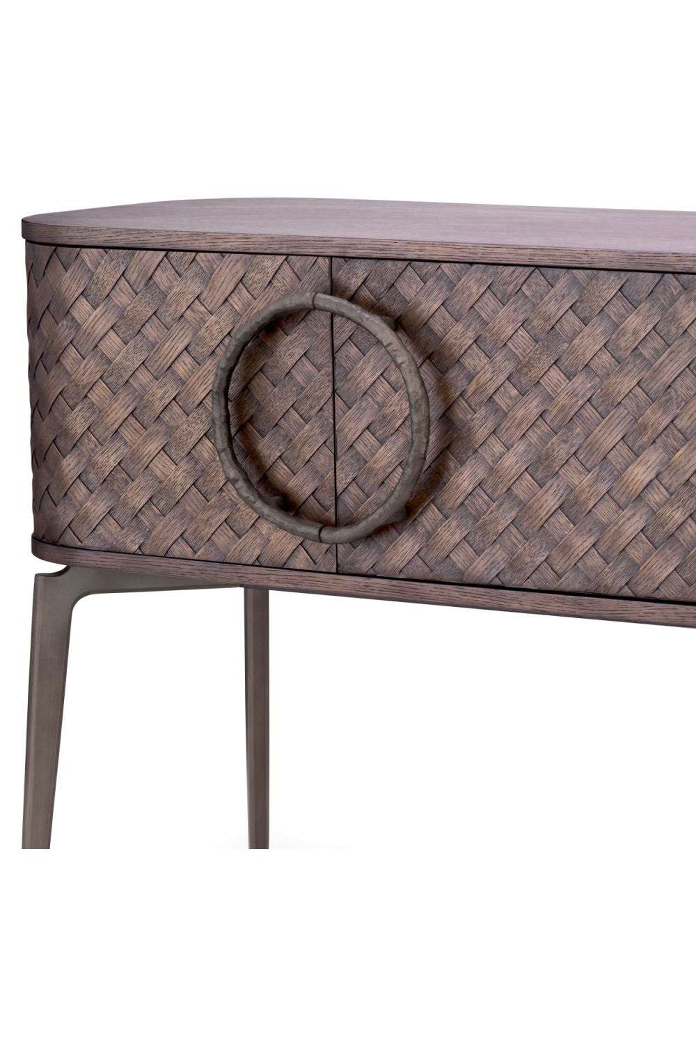 Woven Oak Dresser Nilsson | Eichholtz Miami