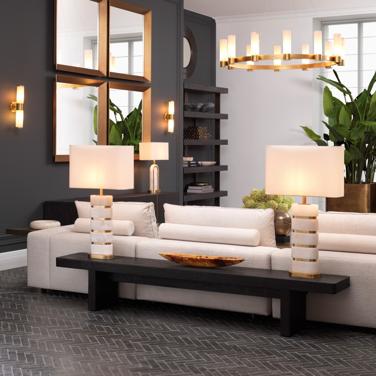 Black Meranti Coffee Table Lavin | Eichholtz Miami