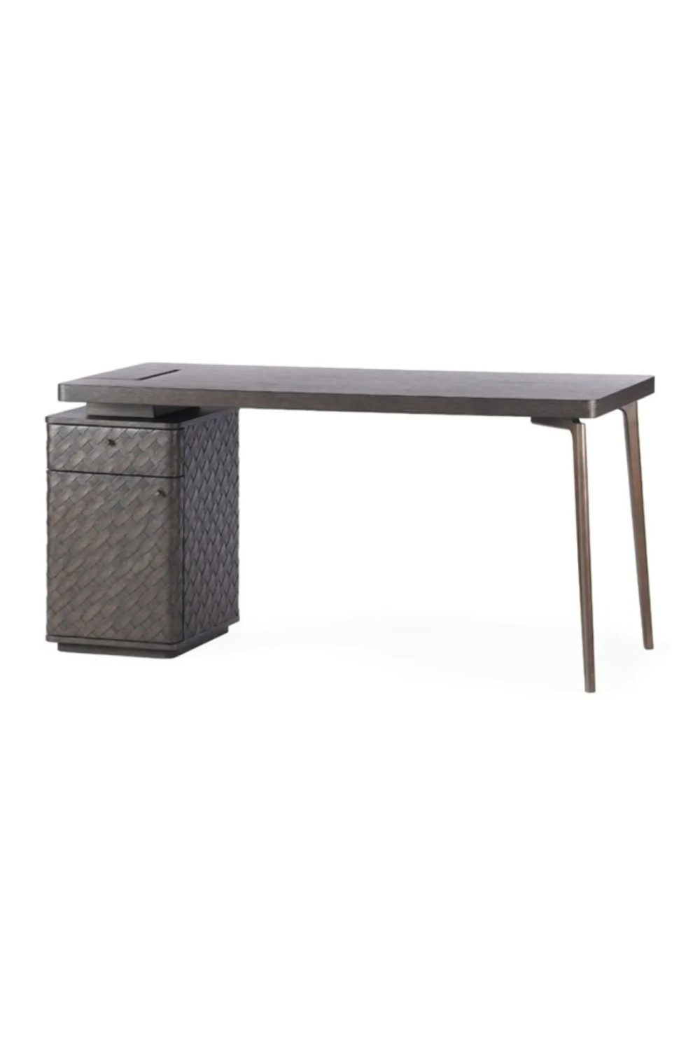 Woven Oak Desk Fiji | Eichholtz Miami