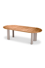 Oval Outdoor Dining Table Mogador | Eichholtz Miami